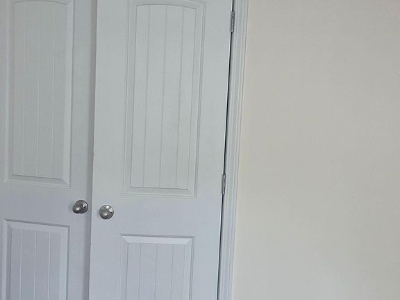 Double door closet inside the room