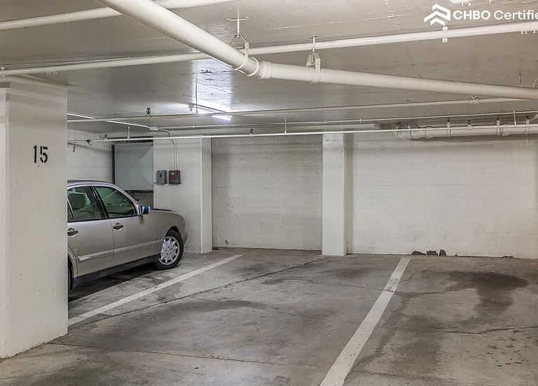 Optional indoor parking space