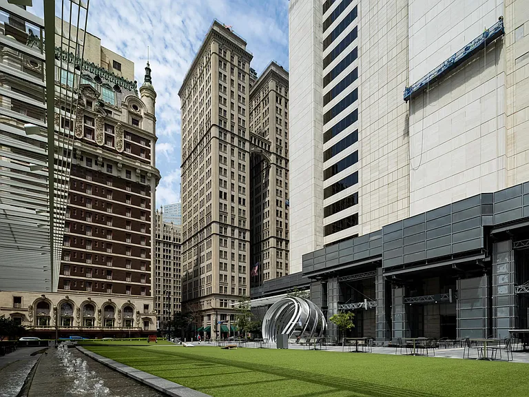 Five minutes from Modera St. Paul, AT&T Discovery District features interactive exhibits, public art, and a central lawn.