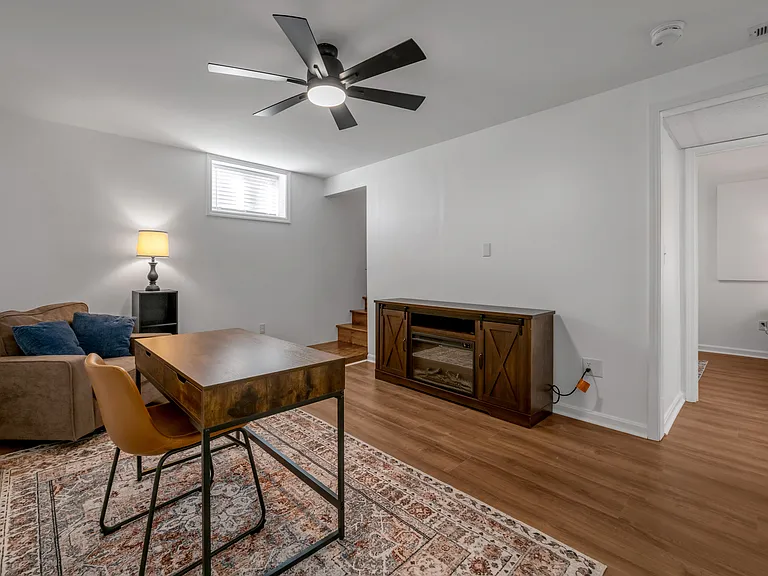 Downstairs office space