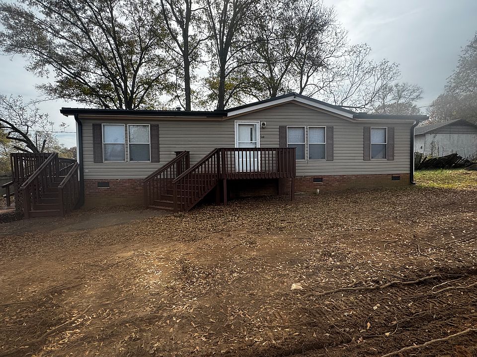 Front of house - door leads to living room