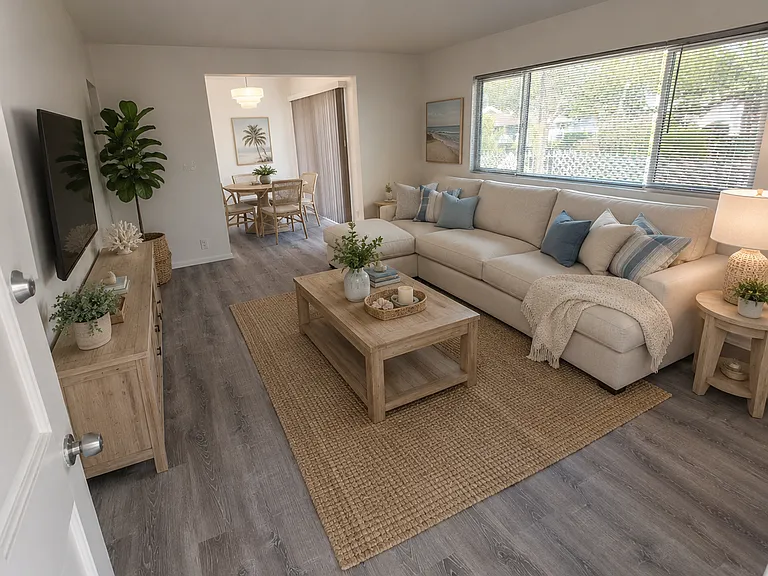 AI re-imagined Living Room