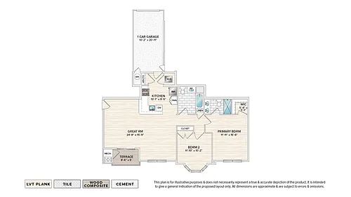 Floor plan The Aliso (FDG-AE)