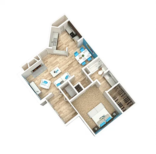 Floor plan Deerbrook