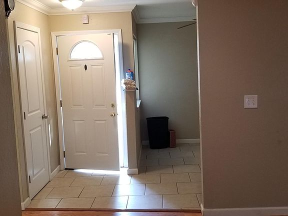 Front door seen from livingroom.