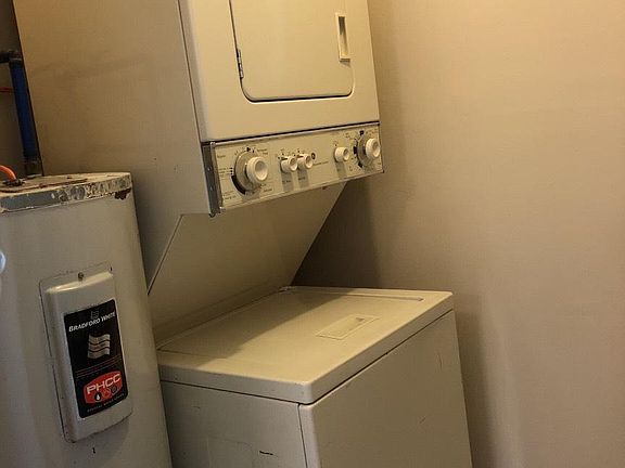 Stackable Washer/Dryer in Place