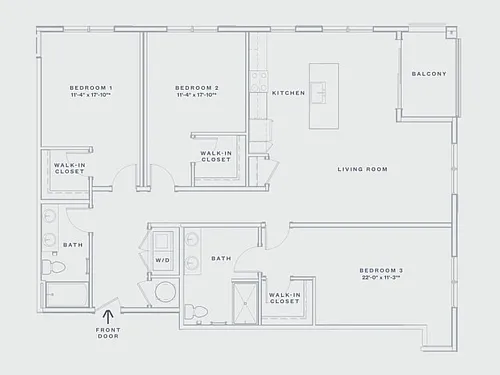 Floor plan C2B