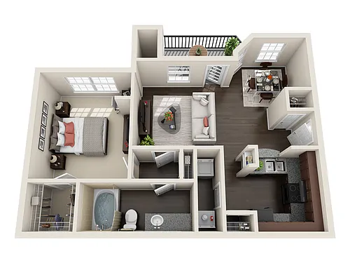 Floor plan A1