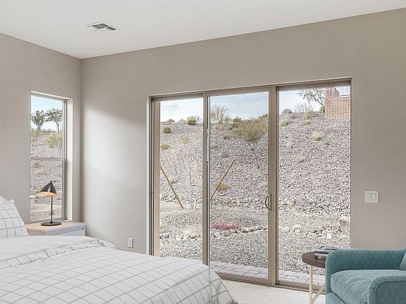 Virtually Rendered Master Suite