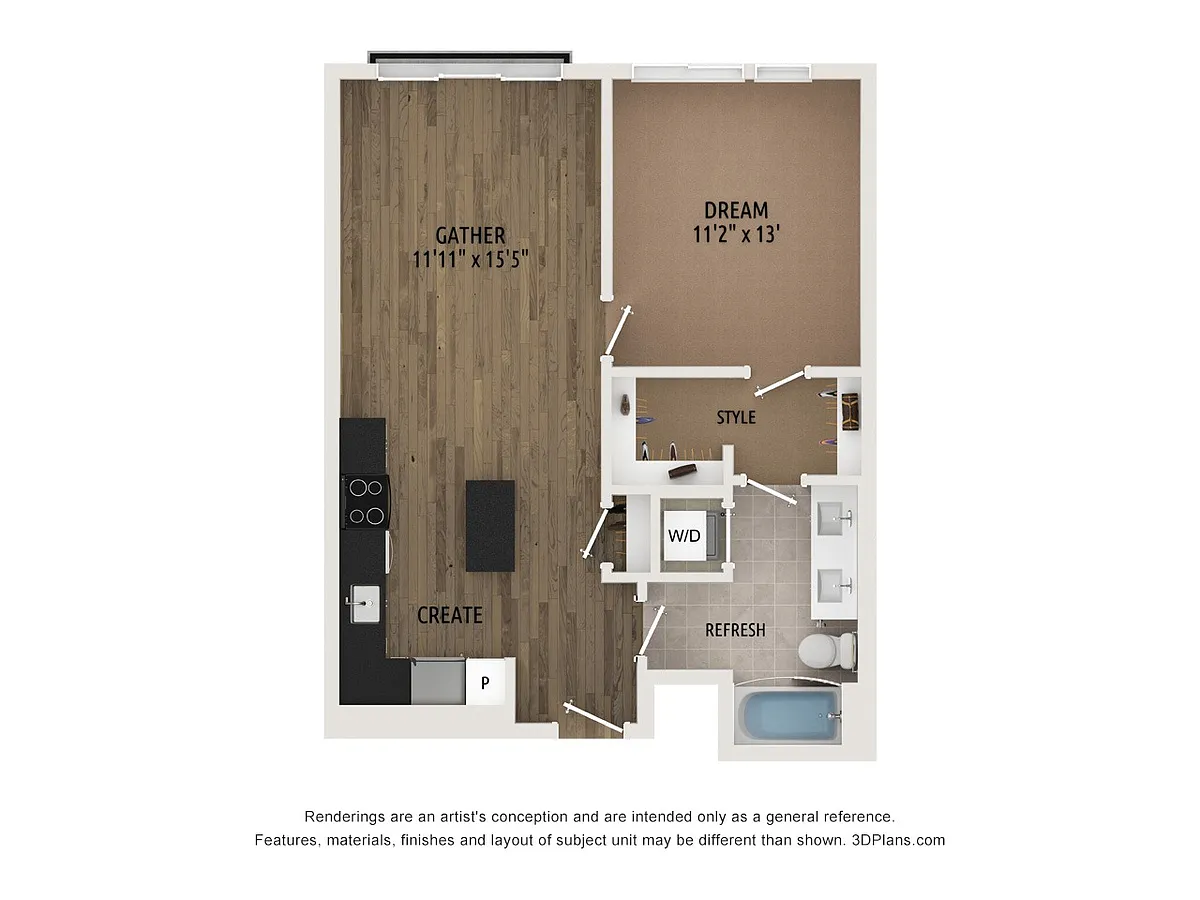Floor plan A115