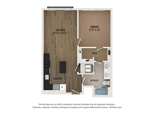 Floor plan A115