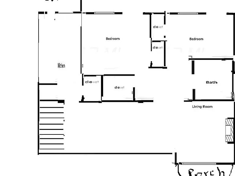 main floor (very rough representation_)