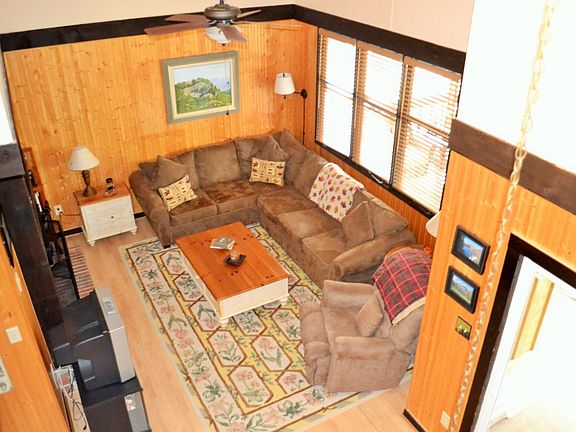 Vaulted Ceiling Living Room