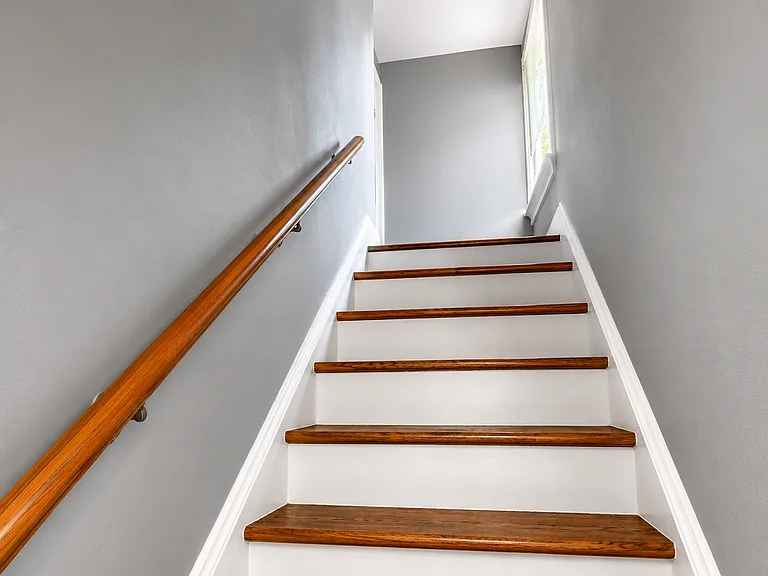 Main stairwell to second floor.