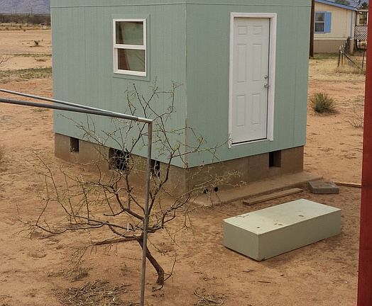 10-ft by 13' shed with loft