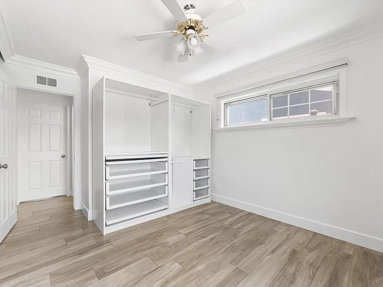 Second bedroom joined to jack and jill bathroom. Wardrobes included