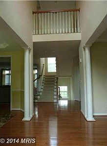 Two-story open foyer