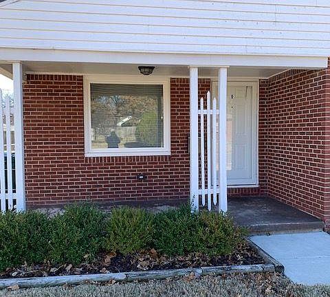 Large covered front porch area