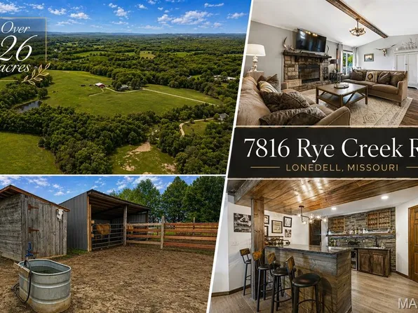 7816 Rye Creek Rd, Lonedell, MO 63060