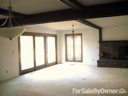 Sliding door onto deck