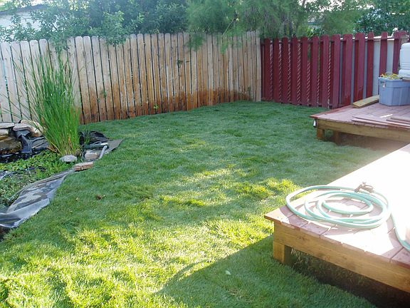 backyard from side yard