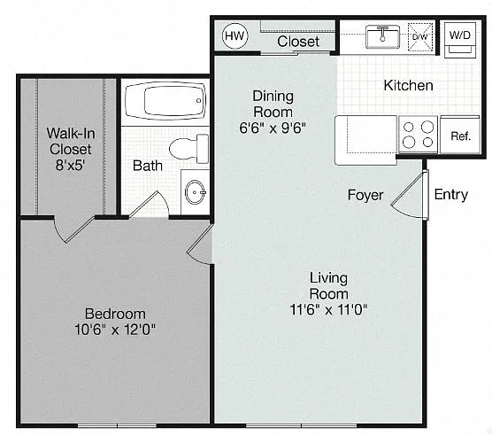 Floor plan A1