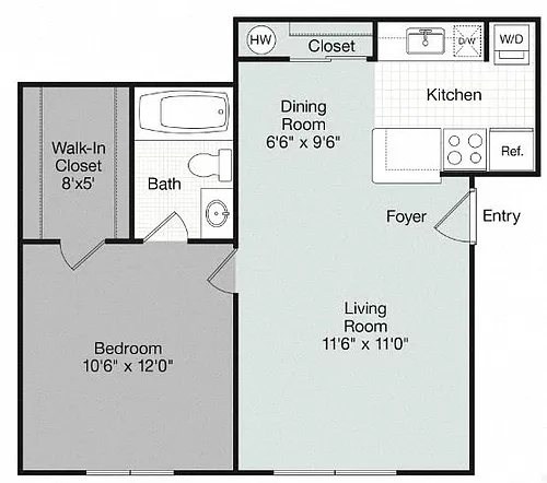 Floor plan A1