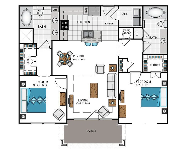 Floor plan B4A