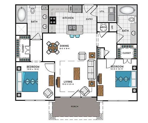 Floor plan B4A