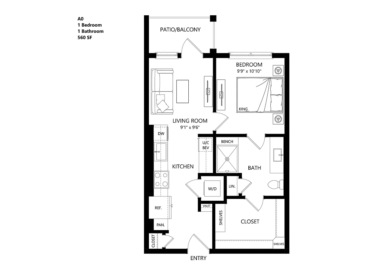 Floor plan A0