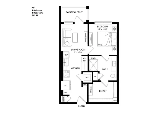 Floor plan A0