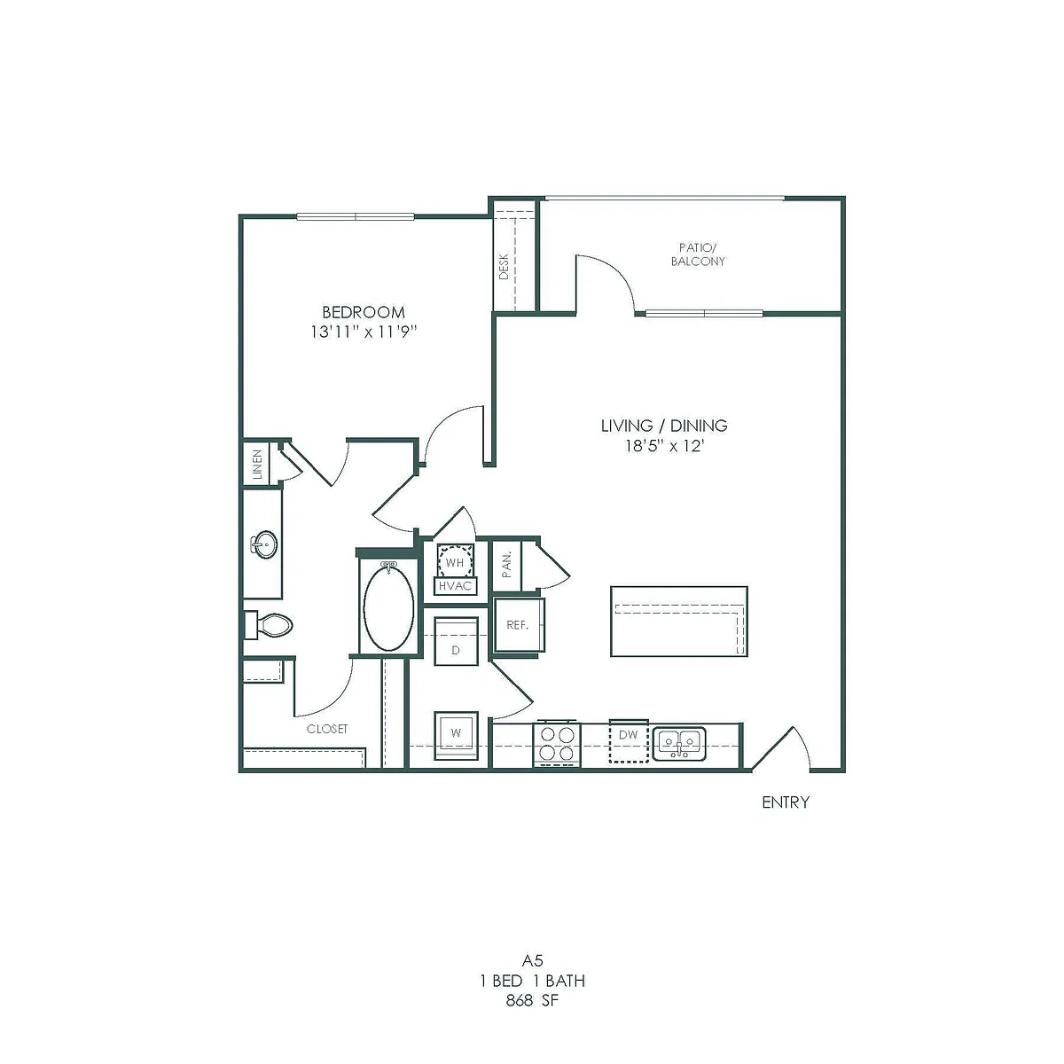 Floor plan A5- Attainable