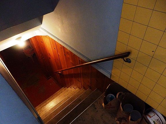 Basement stairs
