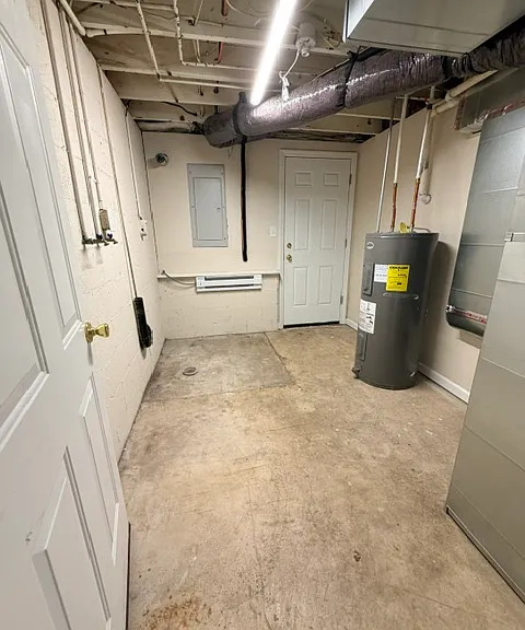 Utility room & back door access