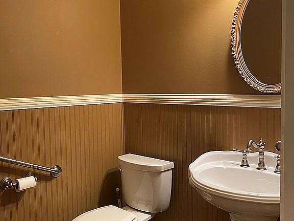 Main floor half bath