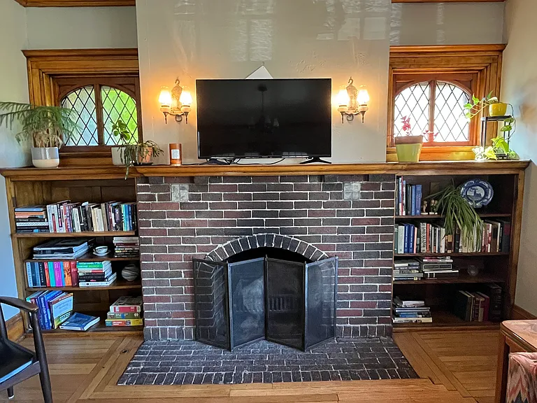 Beautiful woodwork throughout the house
