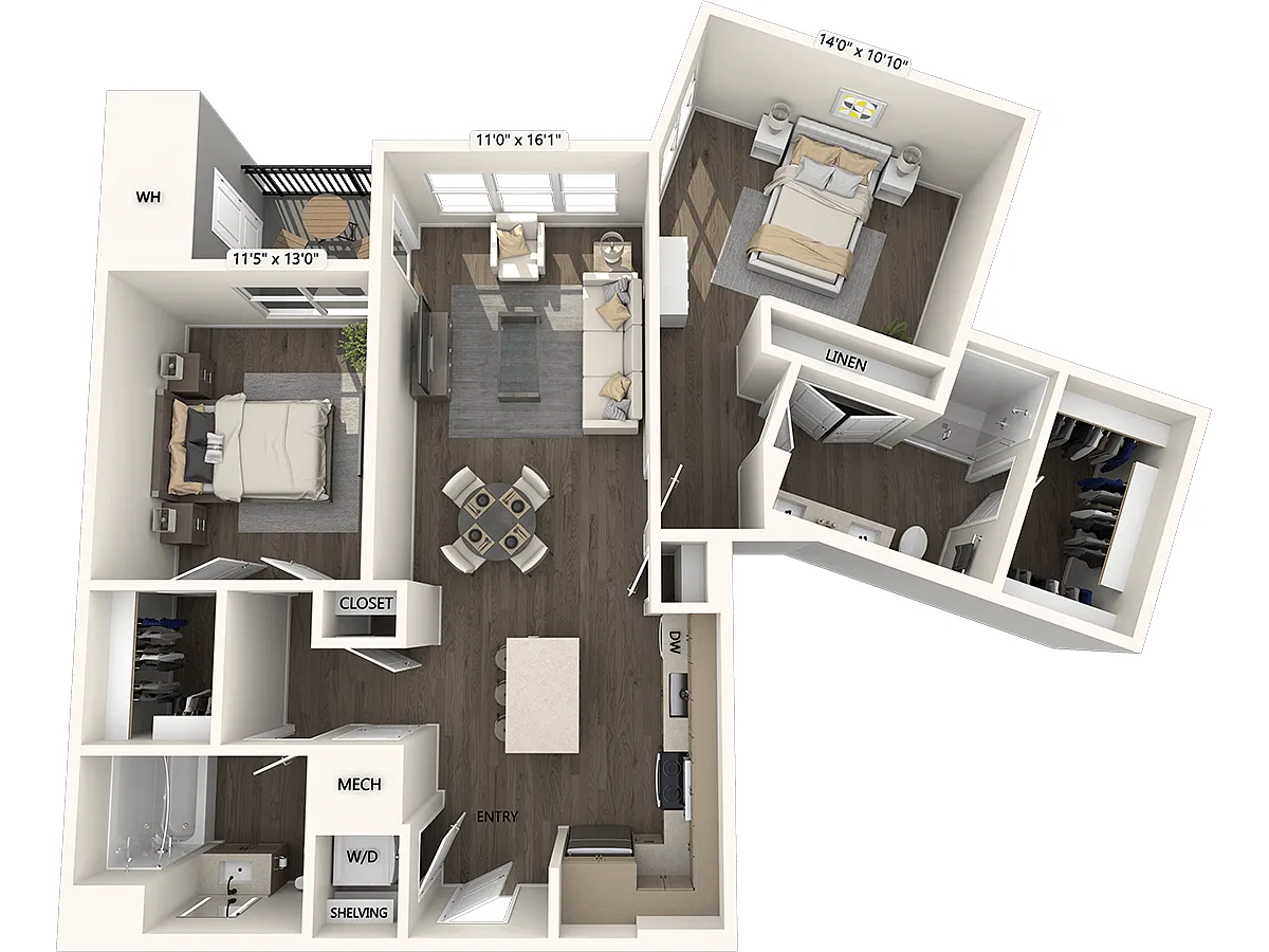 Floor plan B05-Upgrade Collection II