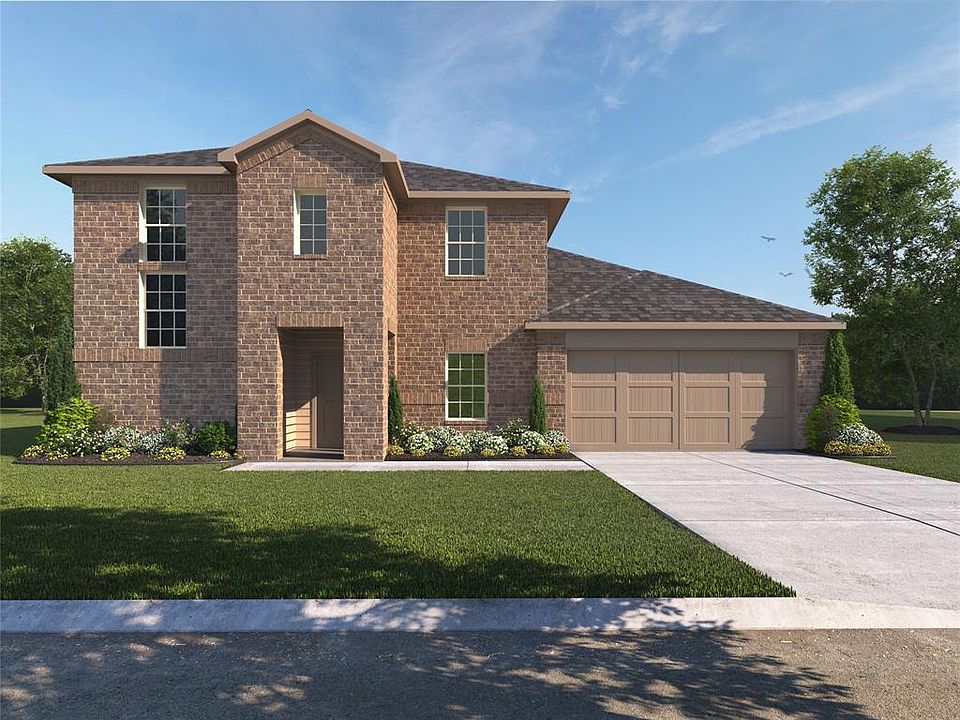 D.R. Horton''s Lancaster floorplan, elevation A - All Home and community information, including pricing, included features, terms, availability and amenities, are subject to change at any time without notice or obligation. All Drawings, pictures, photographs, video, square footages, floor plans, elevations, features, colors and sizes are approximate for illustration purposes only and will vary from the homes as built.