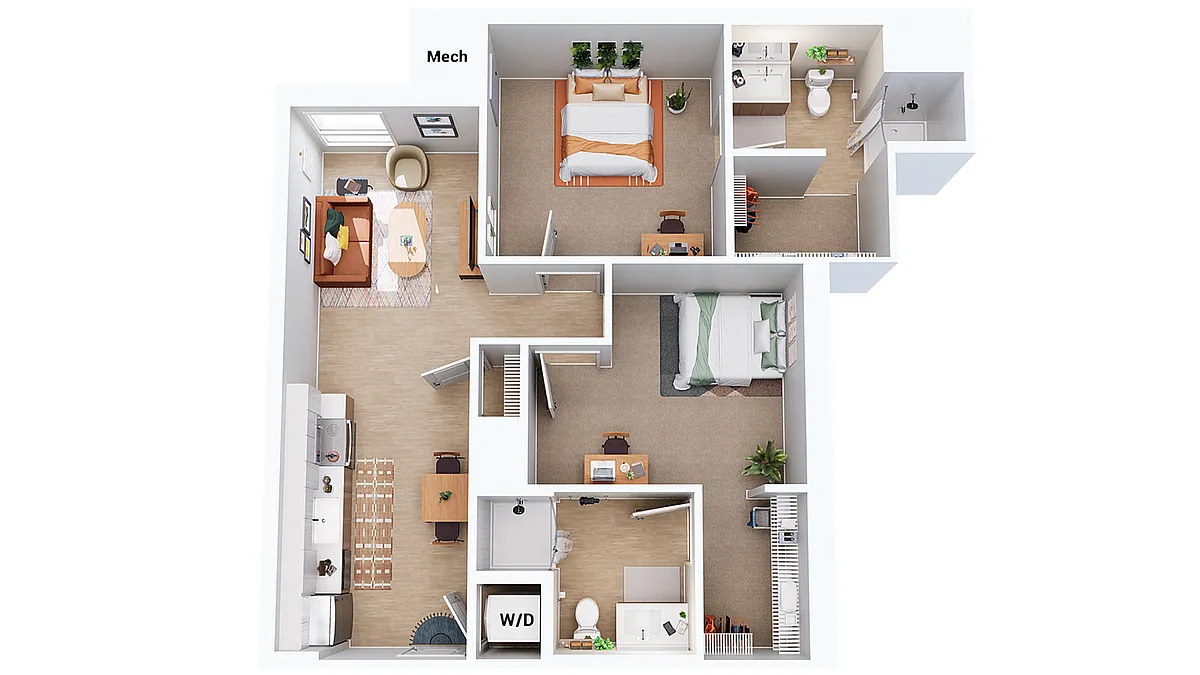 Floor plan B4