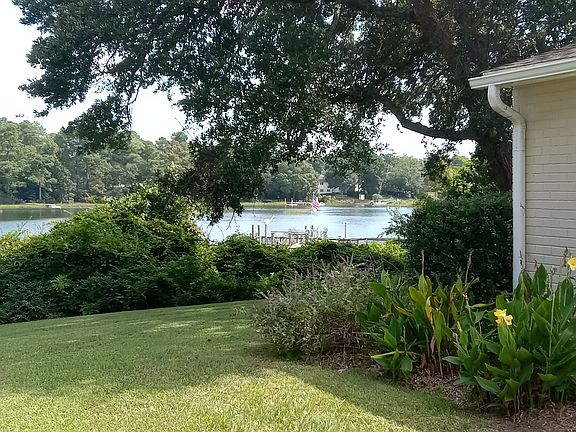 Bradley Creek -- just outside front door