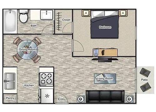 Floor plan Dogwood
