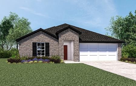 Drawing of completed front exterior