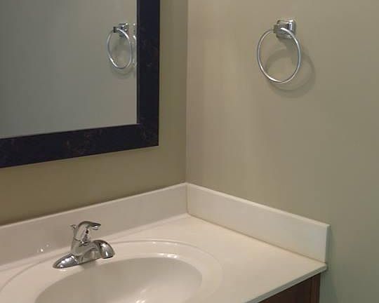 Half bath located on first floor