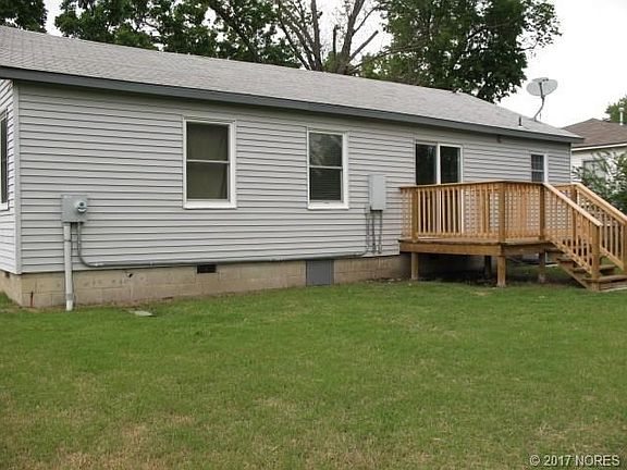 New deck and patio doors.
