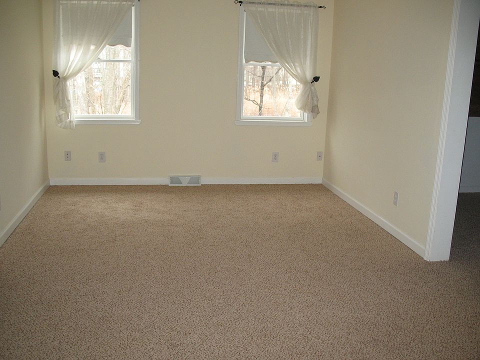 Bedroom facing back of house