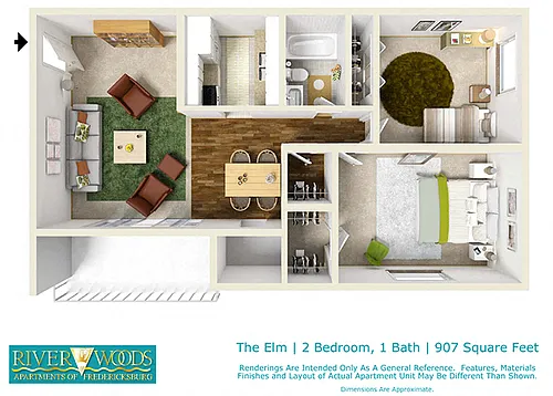 Floor plan The Elm