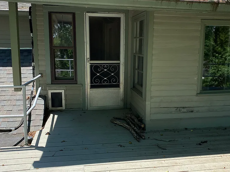 back entrance