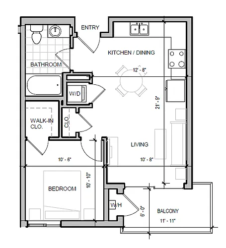 Floor plan A