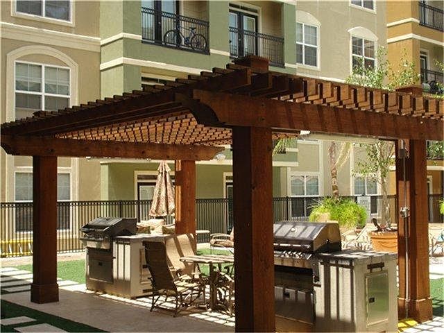 BBQ area