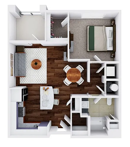 Floor plan Monet "Deluxe"